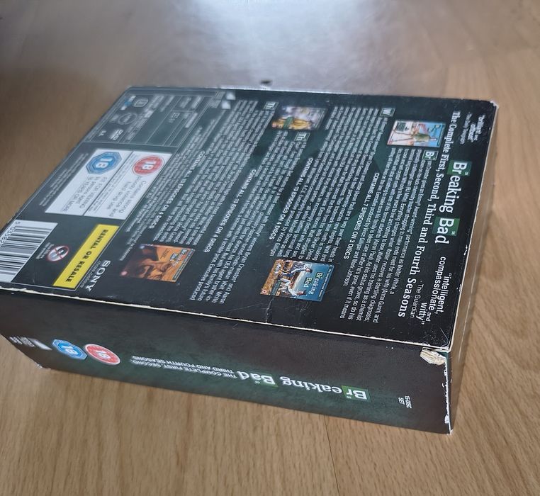 DVD Breaking Bad Complete Seasons 1-4, wersja angielska