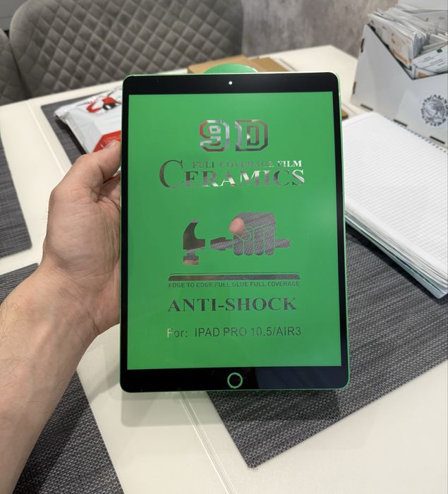 Защитное стекло пленка планшет iPad Pro 10.5 | Air 3 и др модели айпад
