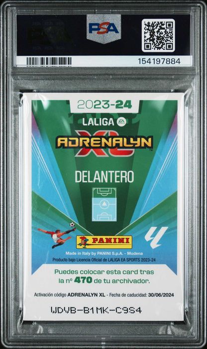 Panini Adrenalyn XL Cristiano Ronaldo & Lionel Messi – PSA 6