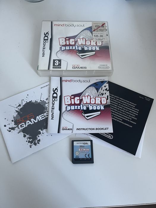 Nintendo DS – Big Word Puzzle Book