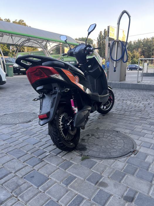 Електроскутер telbi запас до 120км (60ah)2000w