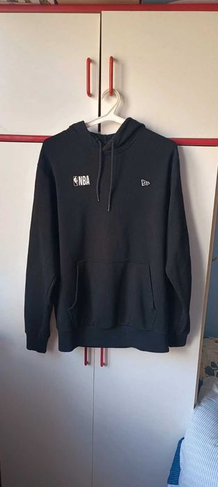 New era bluza NBA , bawełna , sport , czarna rozm M