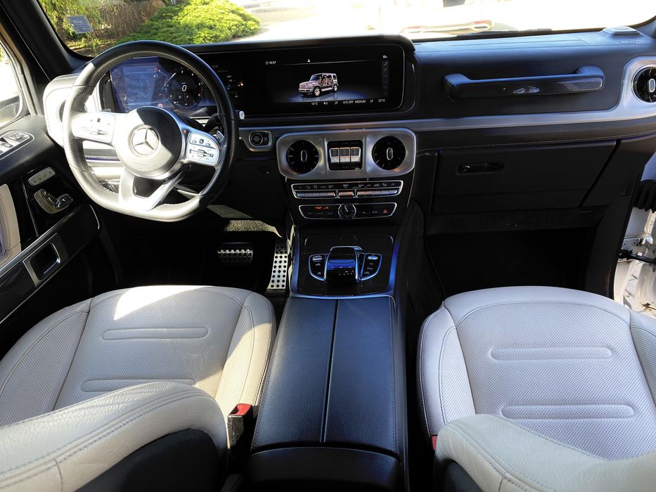 Auto do ślubu biala G-Class G-Wagon Brabus Wolne Terminy