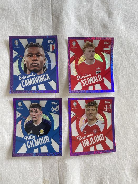 Troco ou vendo cromos Euro 2024