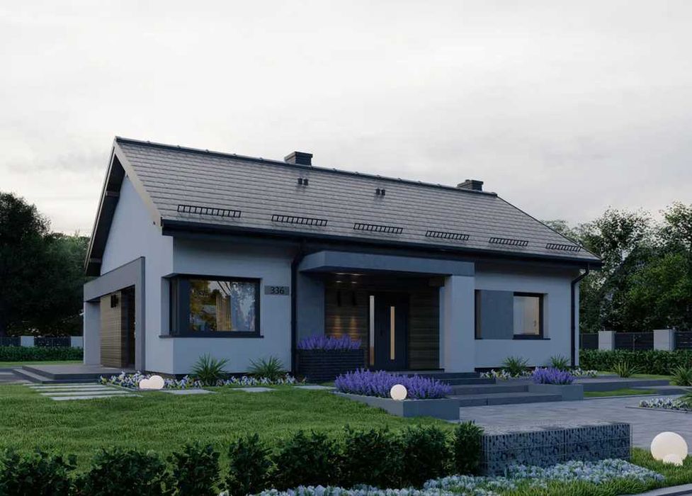 Nowoczesny dom 100m²  Turowola - Kolonia