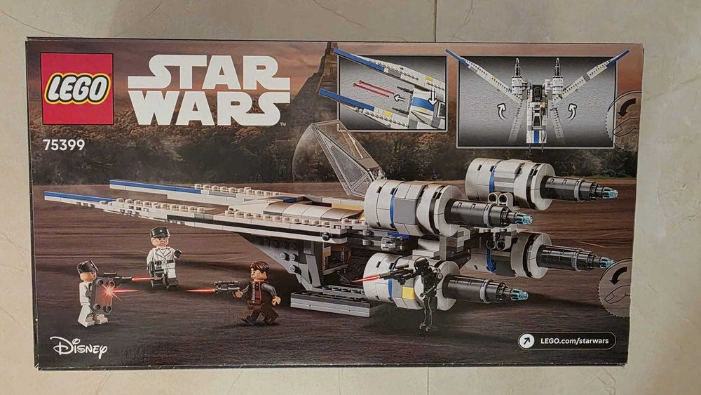 Lego 75399 - Starwars - Rebel U-Wing Starfighter - Novo e Selado