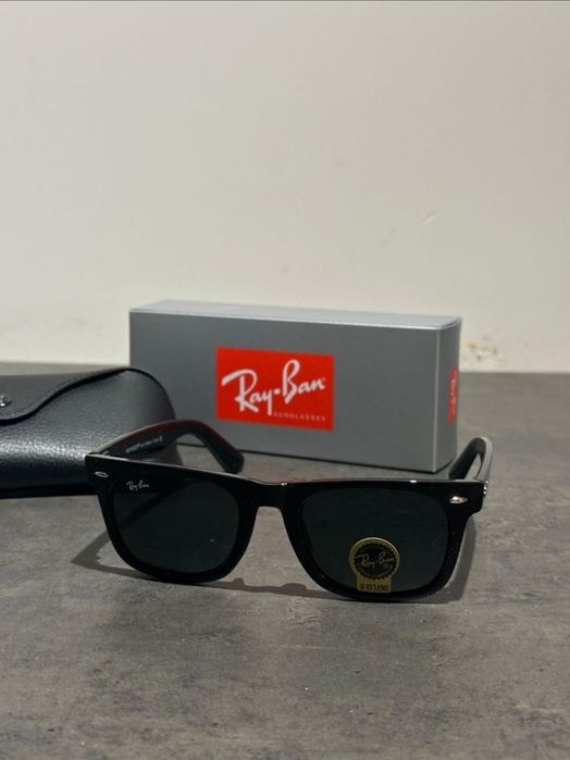 Czarne okulary Ray-Ban Wayfarer