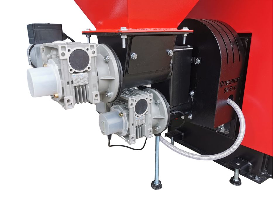 Kocioł Z Podajnikiem 12 kw do 110m2 Piec na Pellet Groszek i Drewno