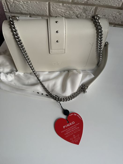 Pinko torebka biała white