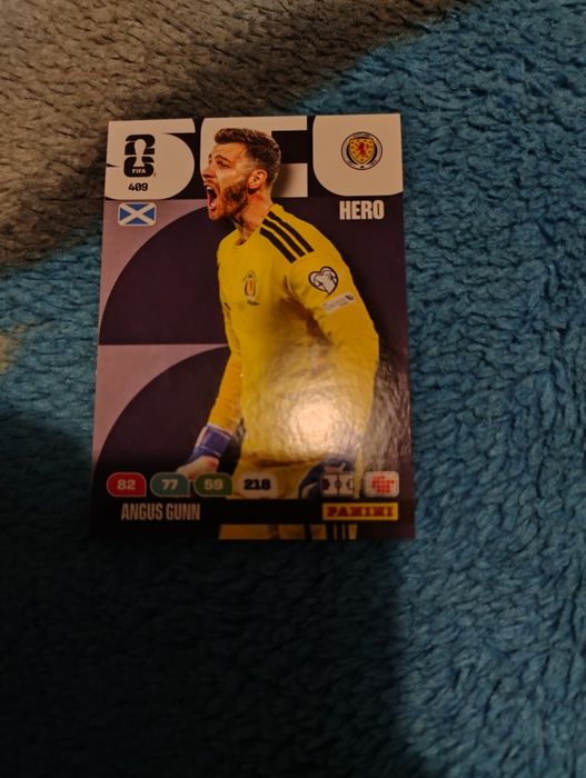 Karta World Cup NR 409 Angus Gunn