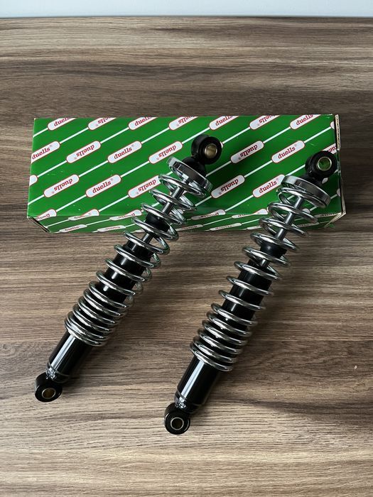 NOWE DUELLS kompletne amortyzatory TYŁ WSK 125 WSK 175