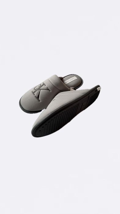 Домашние тапочки calvin klein (ck slipper)с америки 8us-11us (41-44EU)