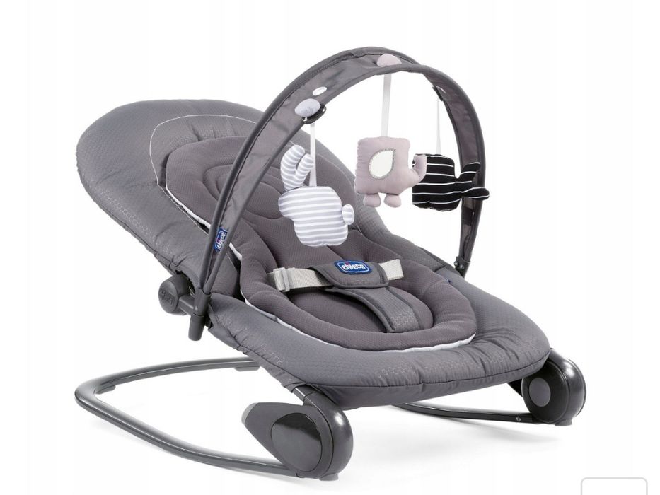 Bujaczek leżaczek Chicco Hoopla, z pałąkiem, regulacja
