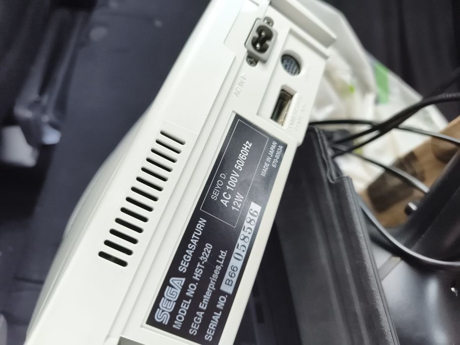 Sega saturn. sem acessórios