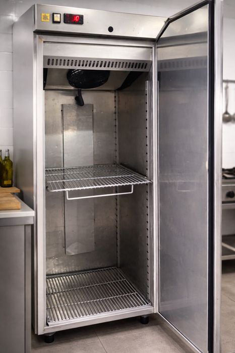 Arca congeladora vertical inox