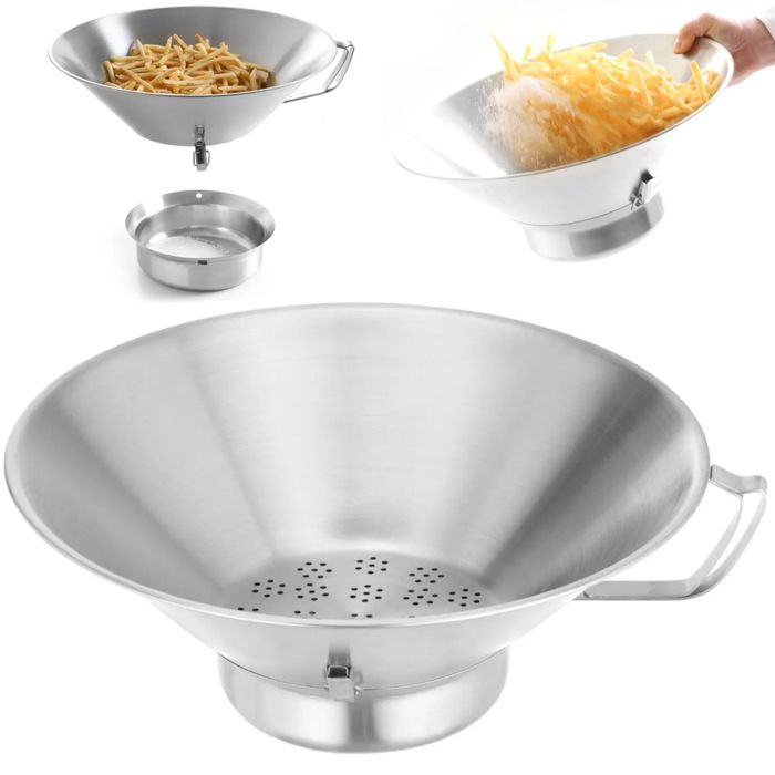 Sitko ze stali nierdzewnej do solenia frytek - hendi 630808