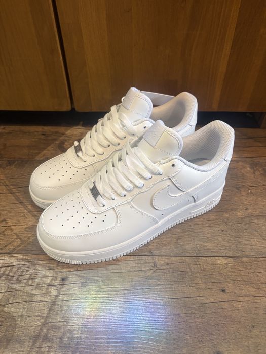 buty air force one biale