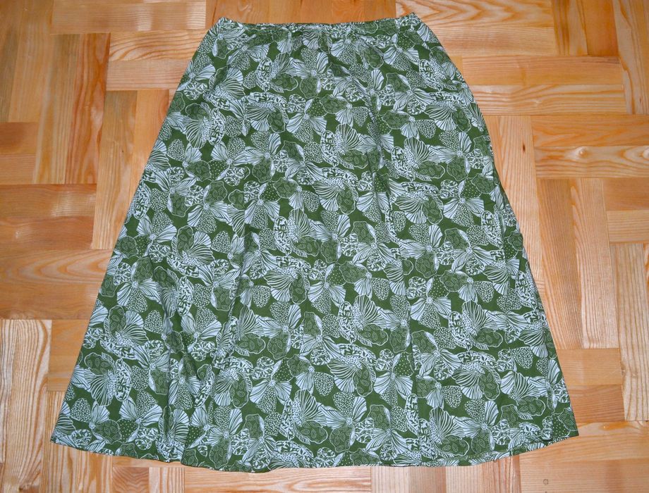 26^   letnia spódnica 100% bawełna  w gumkę mgiełka 40/42