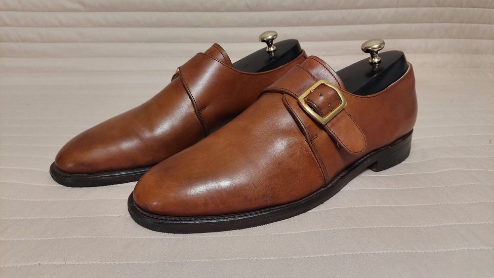 Кожанные монки Barker (обувь,ботинки,кроссовки, одежда,джинсы)