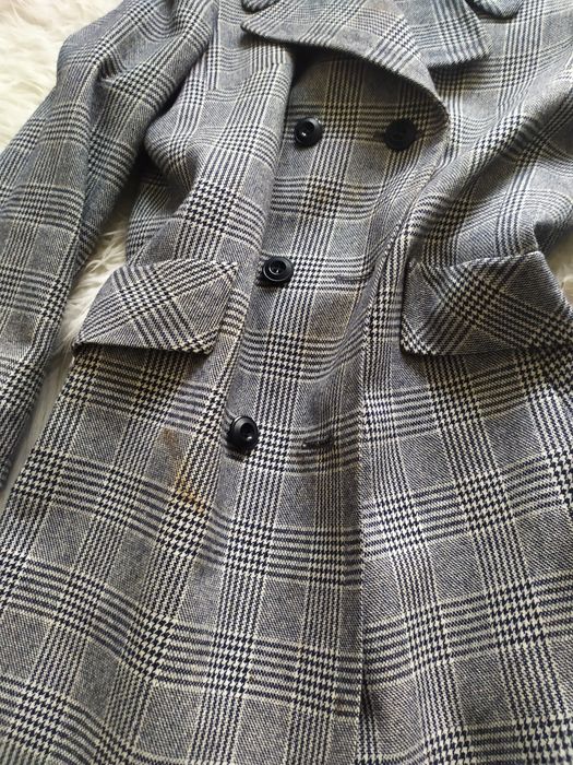 Płaszcz krata 38/40