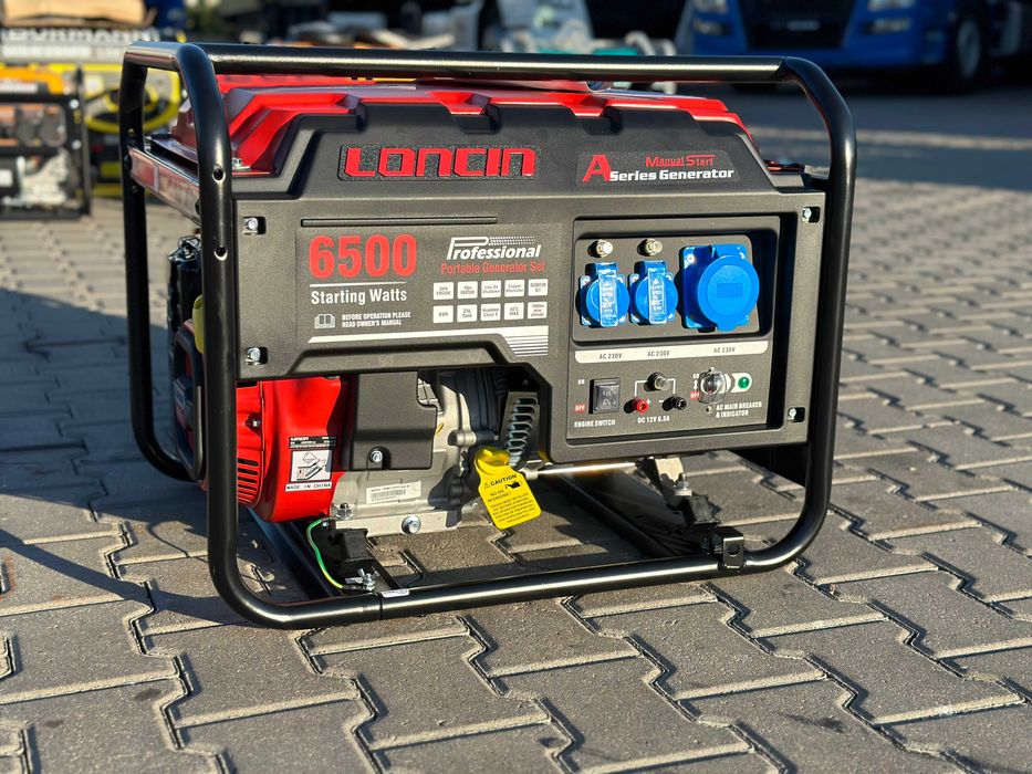 Бензиновий генератор LONCIAN 6500-A (5.0-5.5 кВт)