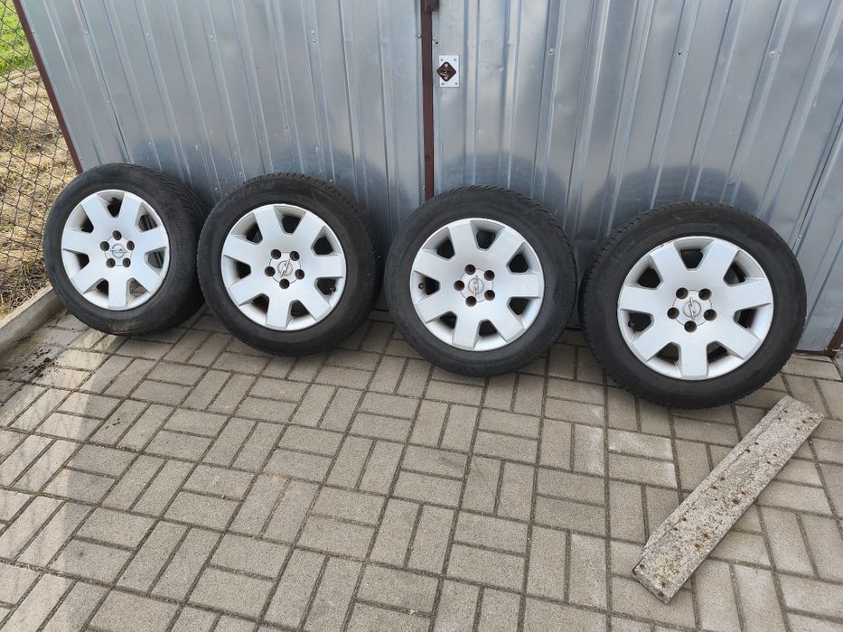 Felgi z oponami lato 5x110 opel omega 205/60/16