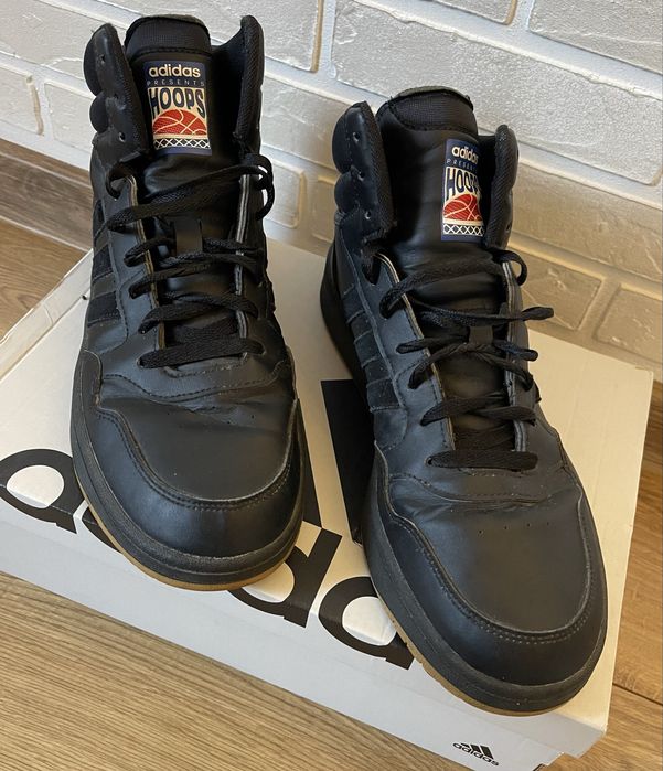 Кросівки Adidas Hoops 3.0 Mid оригінал 44 розмір