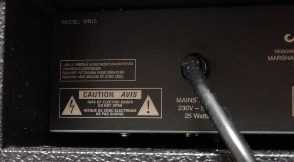 Basowe Combo Marshall MB B15