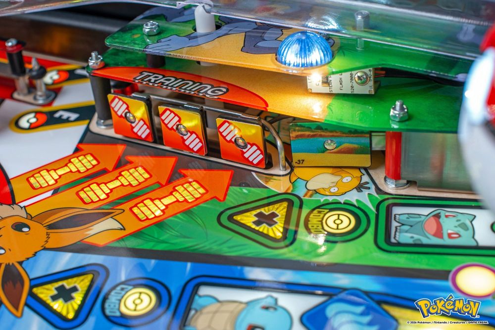 Flipper Pinball POKÉMON POKEMON  Stern PRO - nowy Pokemony