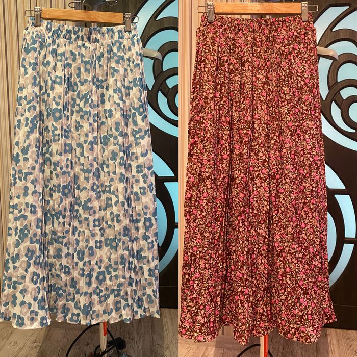 Плісіровані літні спідниці, юбки