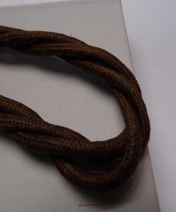 XIX w. dewizka plecionka z włosów pozłacane ozdoby.