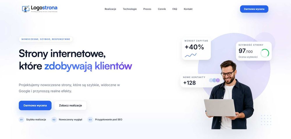 Wykonam stronę internetową dla Twojej firmy | Od 599 zł | Limitowana Promocja