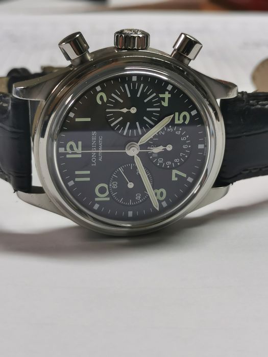 Relogio longines mod. Avignation. Big