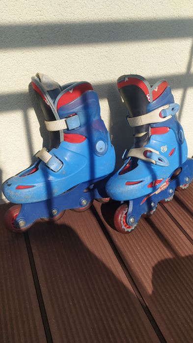 Rolki dziecięce rozm 32-33 -używane