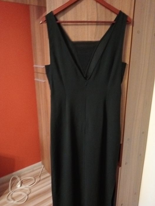 Sukienka z siateczka mi elegancka midi