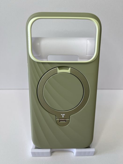 TORRAS Ostand Silicone чохол для iPhone 17 Pro / 17 Pro Max MagSafe підставка 360°