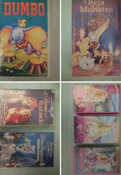 Cassetes VHS Disney