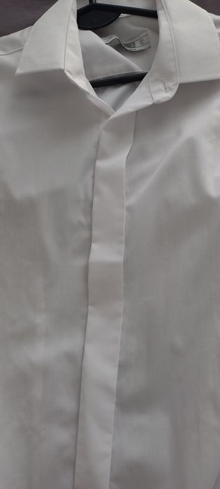 Biała elegancka koszula slim
