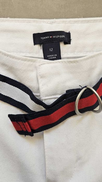 Tommy Hilfiger szorty z paskiem rozmiar 12