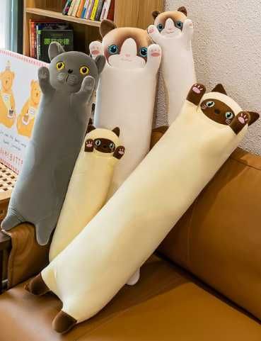 М'яка іграшка кіт подушка обнімусь плюшева Игрушка обнимусь кот