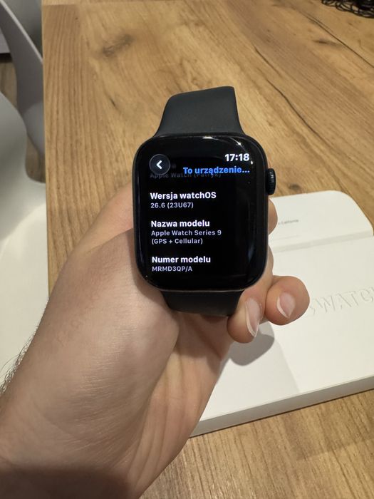 Apple Watch 9 GPS+Cellular 45mm Midnight