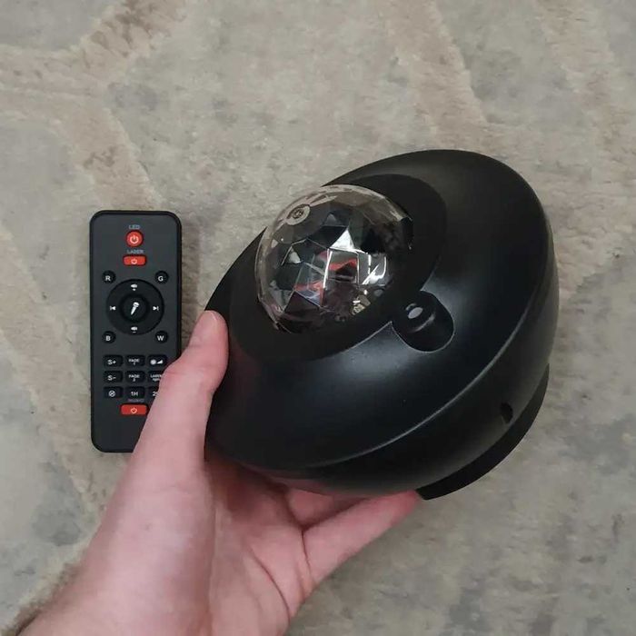 Ночник звездное небо облака, лазер проектор Астро Планетарий +колонка