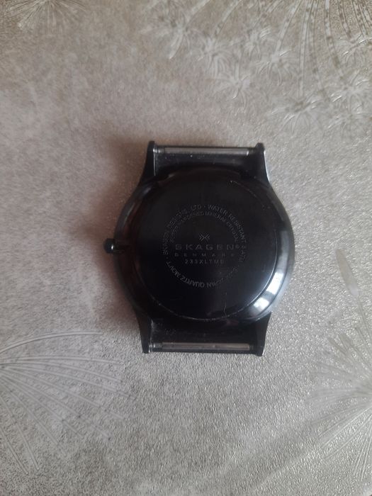Skagen titanium часы кварц рабочие!