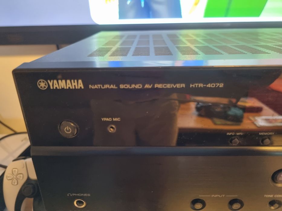 Amplituner Yamaha HTR-4072 – stan idealny – świetny dźwięk, Bluetooth