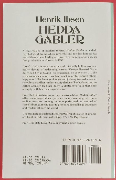 IBSEN - Hedda Gabler