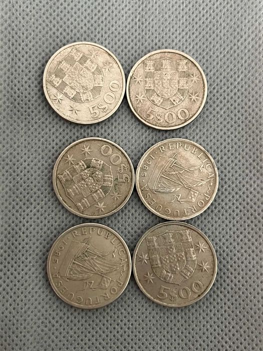 Moedas Republica Portuguesa