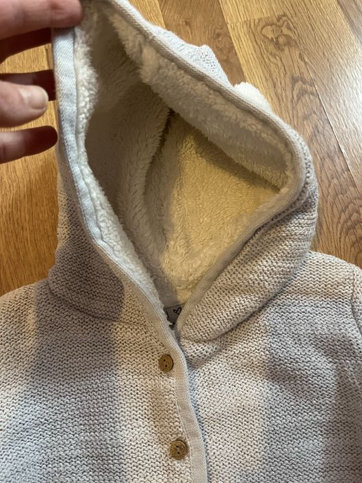Kurteczka , sweter ocieplany next 110/116