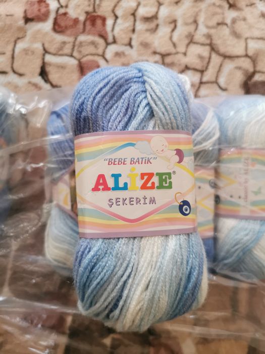 Пряжа Alize Sekerim Bebe Batik