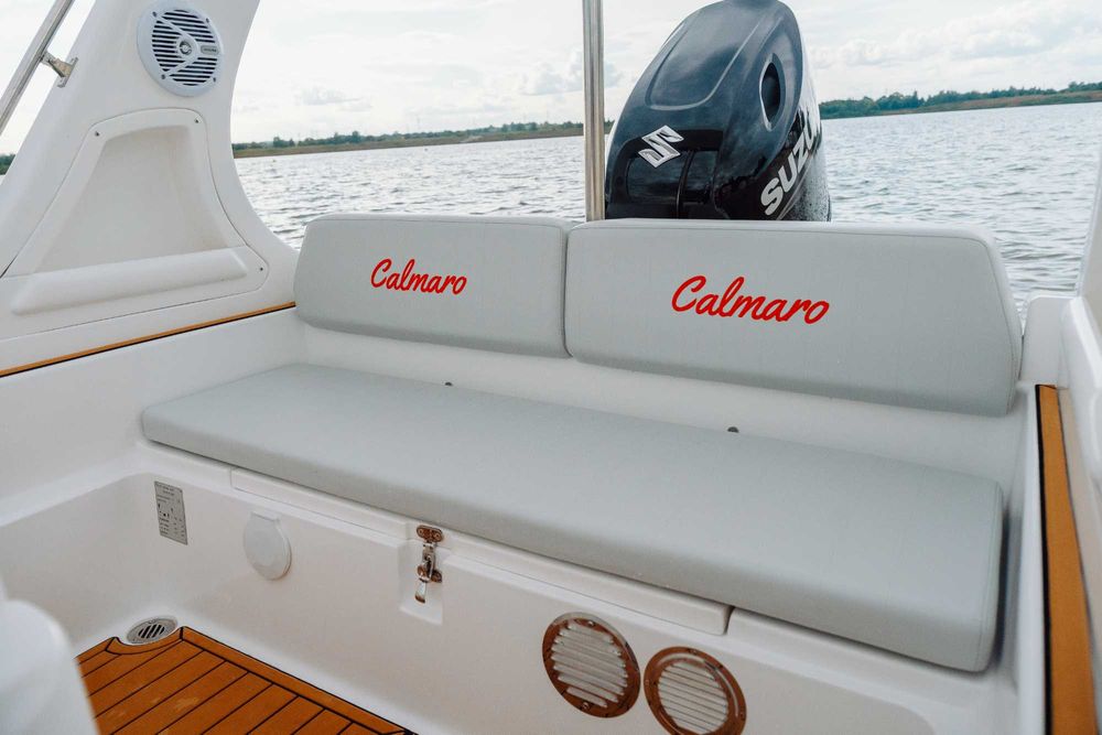 NOWA Łódź motorowa RIB 620 Calmaro + silnik SUZUKI 140 KM + przyczepa