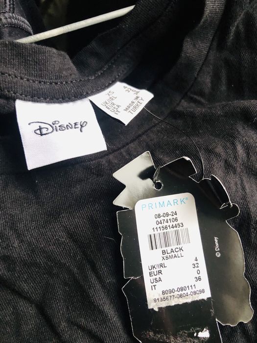Primark Koszulka czarna Disney Mickey Mouse 1928 XXS 4